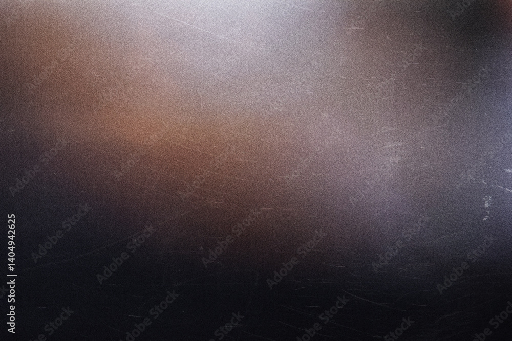 Poster grainy red gradient background fading to black with a subtle light source emanating from the top