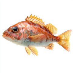 Fototapeta premium Red Rockfish Close-up