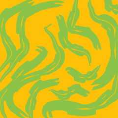 seamless pattern with colorful hands