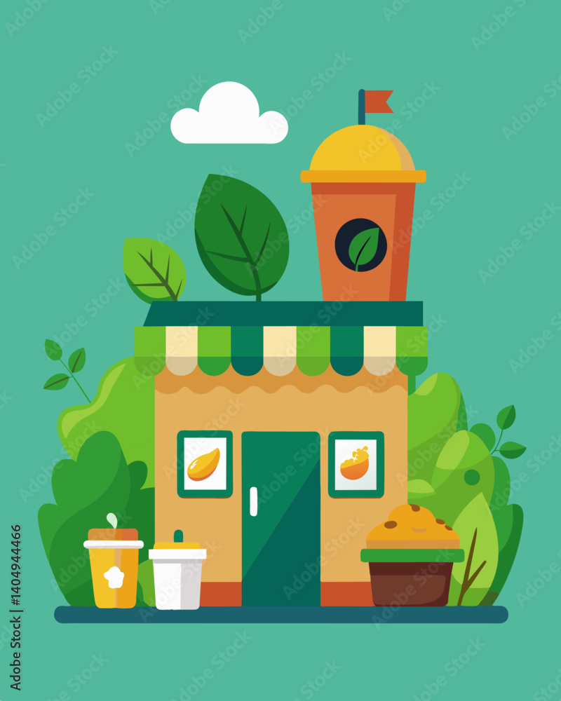 Poster a restaurant implementing a composting program to reduce the amount of food waste that ends up in la