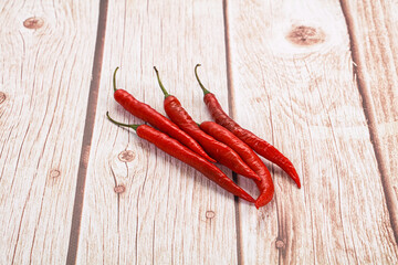 Hot spicy chili pepper heap
