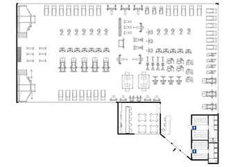 Floor plan gym. Fitness center 3d illustration. Fitness. Gym. Fitness club. Gym interior design.	