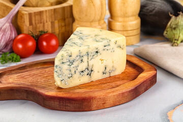 Dor blue cheese with mold