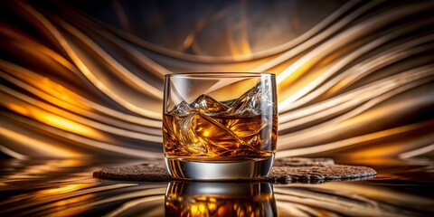 Amber Liquid:  A Conceptual Still Life of Whiskey