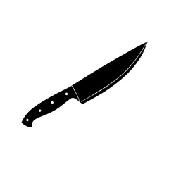 Knife Silhouette vector illustration