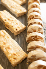Turron, traditional italiana christmas sweet
