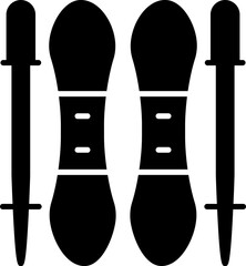 Dartboard Vector Icon Stock Illustration