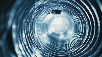 HVAC technician installing ducts for air conditioning systems. Featuring technical skills and HVAC installation