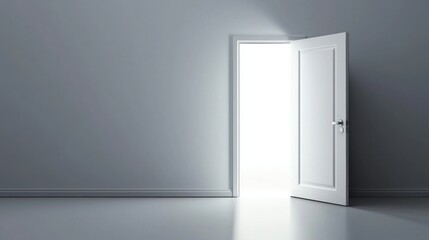 Naklejka premium An Open Door