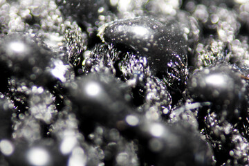 dark mesh fabric textile texture for sneakers, clothing, bags