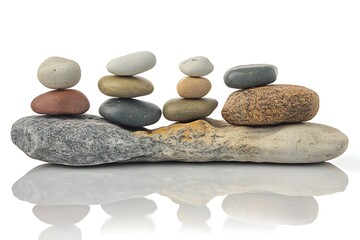 Fototapeta premium Lent reflection stones