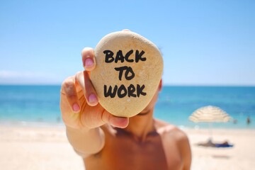 Text back to work on stone.