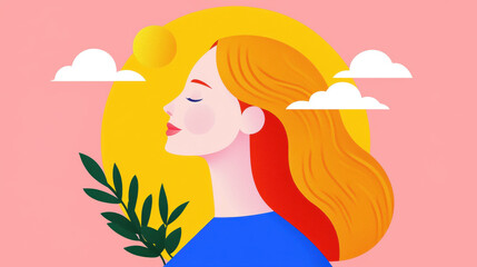 Happiness is letting go, Happiness through letting go of negativity illustrated in a high-fidelity graphic image.