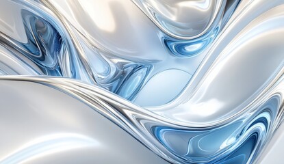 Abstract fluid metal