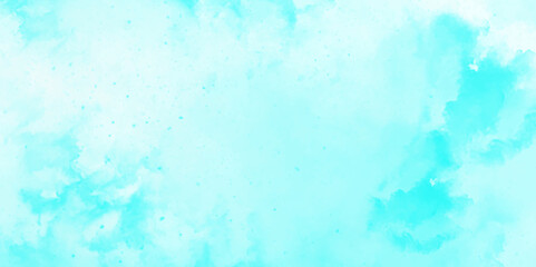 Obraz premium Abstract white and blue isolated cloud cumulus clouds. blue aquarelle painted realistic fog or mist smoky textured canvas design. White and ash messy wall stucco texture background. 