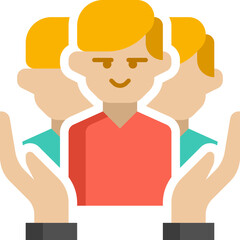 individual Illustration on a white background     