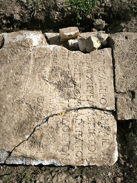 ruins, history, inscriptions, siedra ruins, history, inscriptions, siedrarock, stone, mountain, water, river