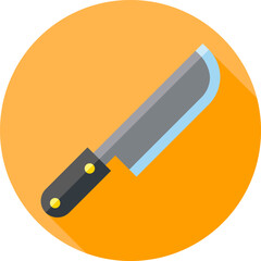 knife Illustration on a white background   