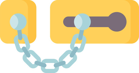 lock Illustration on a white background  