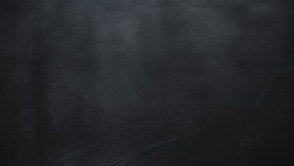 Black surface with a grainy feel. Blackboard for messages