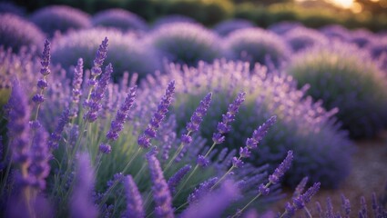Lavender in full blossom