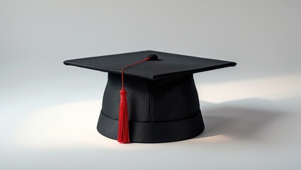 Academic cap on a surface
