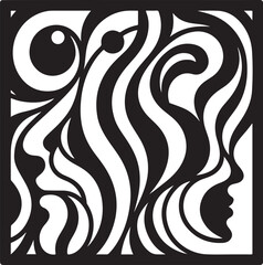 Square-Based Abstract Face Vector