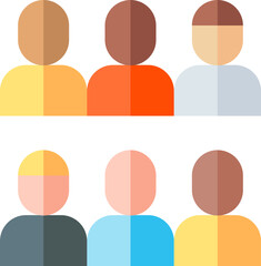 meeting Illustration on a white background  