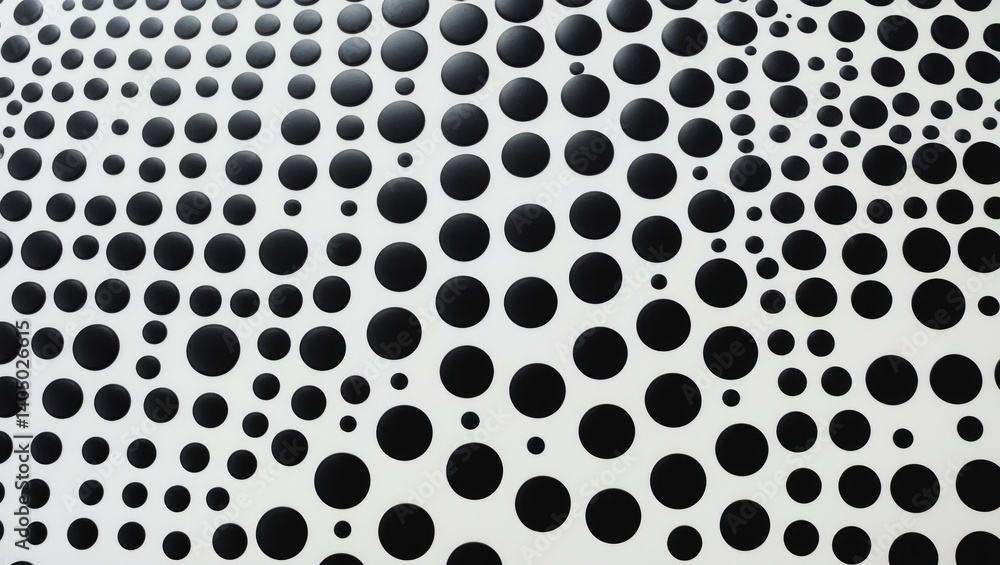 Aufkleber abstract texture featuring a circle dot pattern halftone