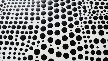 Abstract texture featuring a circle dot pattern halftone
