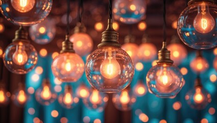 Elegant traditional light bulb decor for festivities
