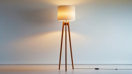 Chic floor lamp for elegant home illumination