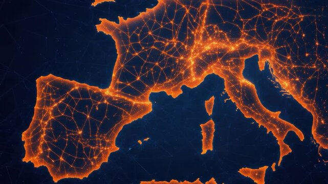 European Network Map