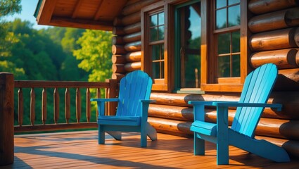 Obraz premium Detailed shot of a structure's balcony