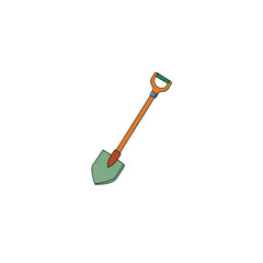 shovel isolated on white background