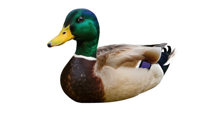 Isolated Duck