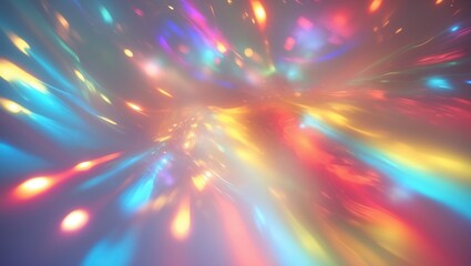 Fototapeta premium Hologram background in close-up with a blurred effect.