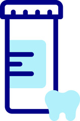 pills Illustration on a white background     