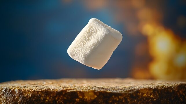 Hovering Anti Gravity Ingredients, Floating marshmallow in zero gravity