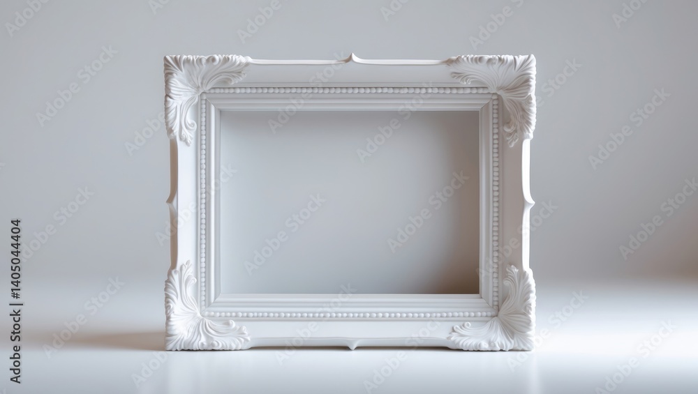 Poster detailed view of a frame with a backdrop