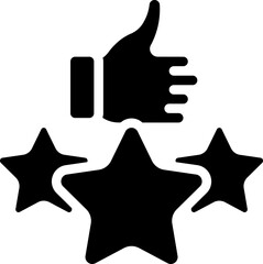 ratings Illustration on a white background 