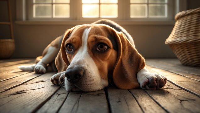 Beagle dogs are smart, energetic, playful, and always on the move. Their cuteness is overwhelming. They may be a bit headstrong but can learn to follow commands.