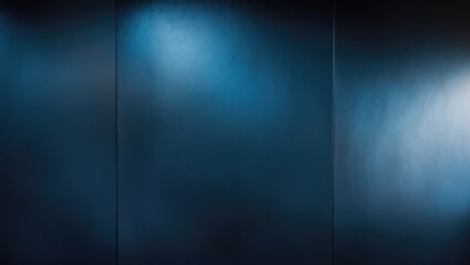 Illuminated metallic wall in dim room, abstract texture backdrop