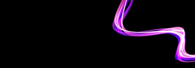 Horizontal abstract Web Banner design header with line light and black background for website design social media cover ads banner flyer invitation
