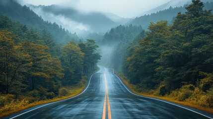 Mountain highway 