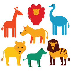 collection of animals