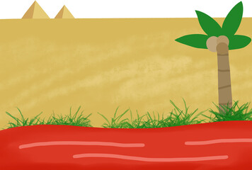 Obraz premium 나일강 피