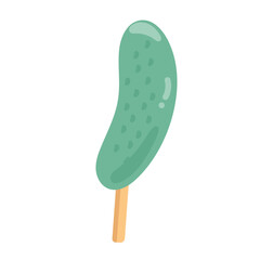 冷やしきゅうり  イラスト