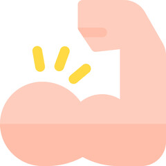 strenght Illustration on a white background    