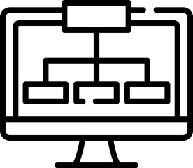 structure Illustration on a white background   